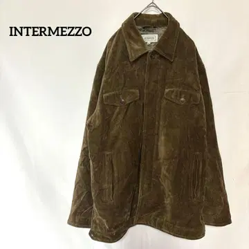INTERMEZZO 코듀로이 자켓 M 브라운