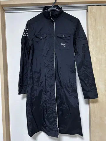 골프웨어 PUMA 블랙 레인코트 여성용
