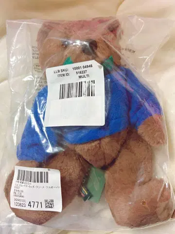 엘엘빈 빈베어 봉제 인형 플리스 포함