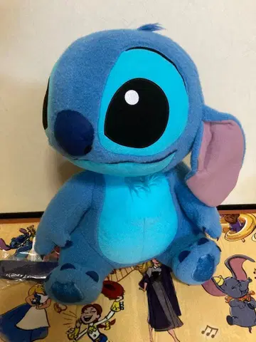 디즈니 스티치 봉제 인형 끈 포함