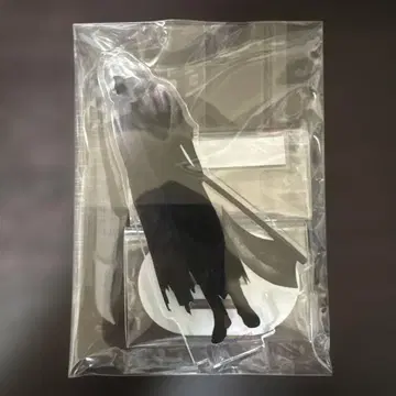 문자화 문자화 아크릴 스탠드 후드 남자