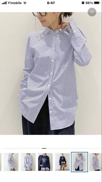 라빠르망 / 토마스 메이슨 셔츠 사이즈 34