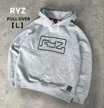 RYZ 라이즈 PULL OVER 로고 후드티 M