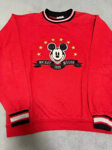 90s 미키마우스 빈티지 맨투맨