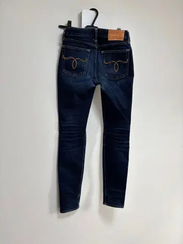 MOUSSY 다크 블루 스키니 데님