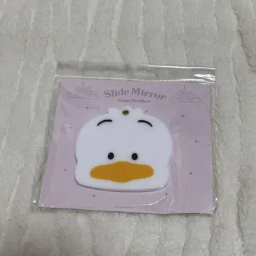 산리오 퓨로랜드 한정판 슬라이드 거울 오리 페클