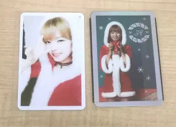 TWICE 정연 트레이딩 카드 크리스마스 에디션 2장 묶음 판매