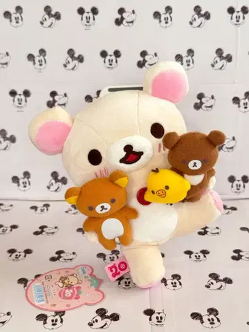 코리락쿠마 봉제 인형 다이지 20주년 스토어 한정판 키이로이토리 코구마