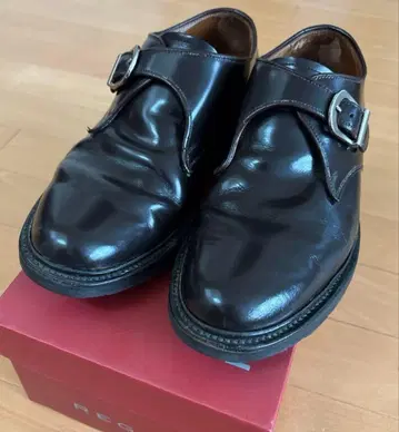 리갈 REGAL 남성용 다크 브라운 가죽 신발 25cm 겨울 밑창 사양