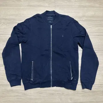 ALLSAINTS FRONT ZIP SWEAT SHIRT