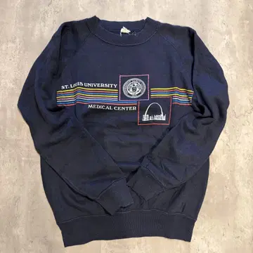 80s USA제 Velva Sheen 프린트 SWEAT