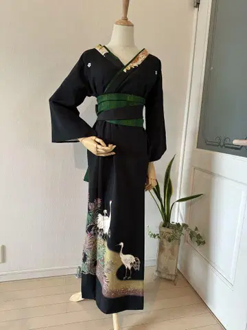 전통 예복 기모노 리메이크 전통 예복 기모노 드레스 프리 사이즈