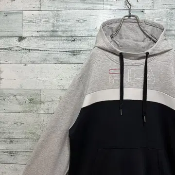 [휠라] FILA 최고 디자인 빅 로고 레트로 인기 맨투맨 후드티