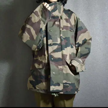 새상품급 프랑스군 waterproof CCE 카모 필드 후드티 104C