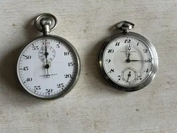 1920년대경 TISSOT 회중시계 TAVANNES 회중 스톱워치