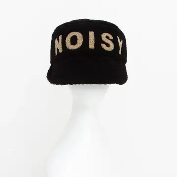 NOISY 플리스 캡 블랙