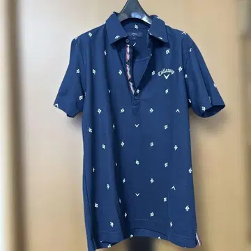 캘러웨이 네이비 피케 셔츠 M 사이즈