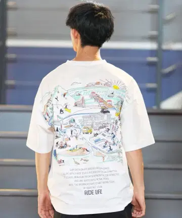 무라사키 스포츠 RIDE LIFE 티셔츠