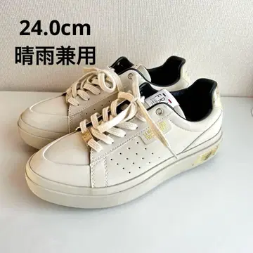 [컨디션 최상] 르꼬끄 스포르티브 우천 겸용 방수 스니커즈 통굽 24cm