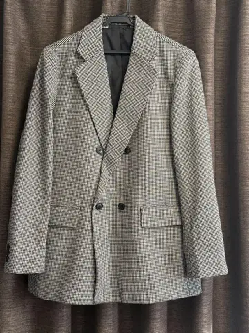 하운드투스 체크 패턴 테일러드 자켓 XL 사이즈 UNIQLO