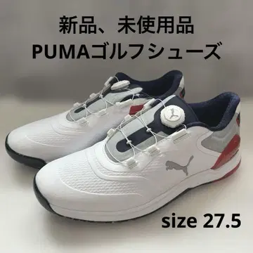 [새상품, 미사용품] PUMA 골프화 size 27.5 화이트
