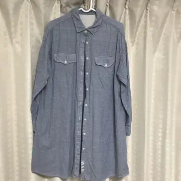 relume 코튼 긴팔 셔츠 사이즈 F 기장 90cm