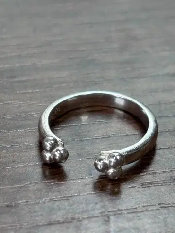 비쥬마무 실버 반지