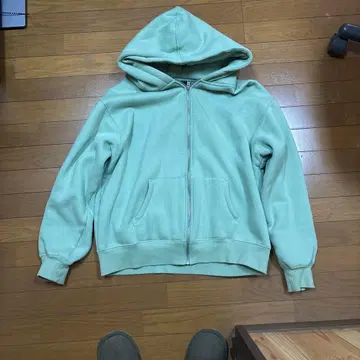 Pleasures 풀 집업 후드티