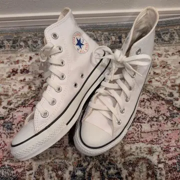 Converse 화이트 하이컷 스니커즈