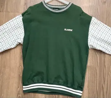 XLARGE 크루넥 맨투맨 그린