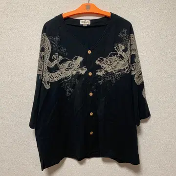 카라쿠리 타마시이 빅 사이즈 드래곤 한 축제 겉옷 인기