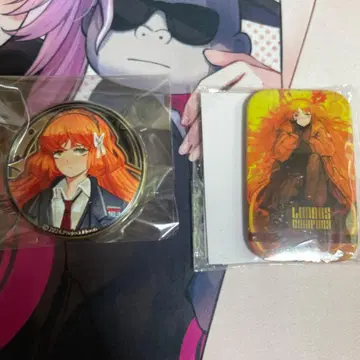 림버스 컴퍼니 이스마엘 캔뱃지 2개 세트