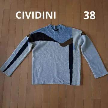 [ CIVIDINI ] 베이지 계열 니트 스웨터 38