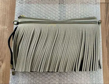 새상품급 세이브 마이 백 숄더백 프린지