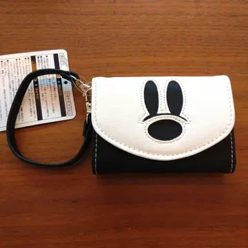[ 미사용 ] 디즈니 리조트 한정판 미키 미니 지갑 카드 케이스