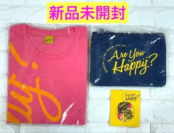아라시 Are you Happy? 3세트 티셔츠, 파우치, 씰