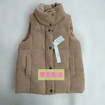 새상품 LA.DO.DA 베이지 다운 베스트