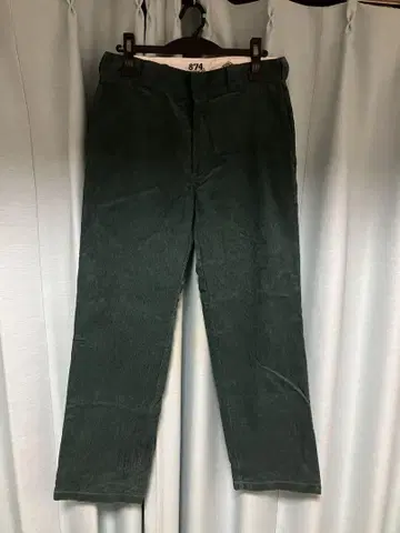 Dickies 874 코듀로이 팬츠 사이즈 32 청록색