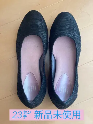 핏 플랫슈즈 블랙