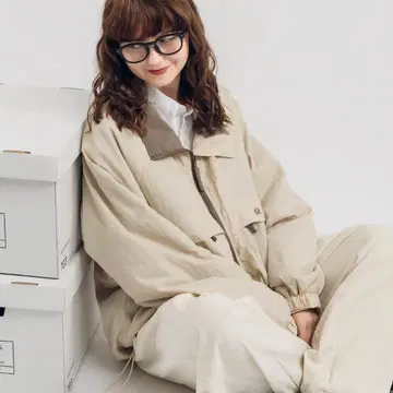 나일론 블루종