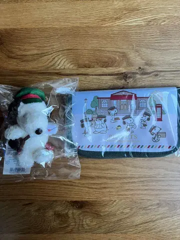 [ 우체국 한정 판매 ] 2세트 스누피 멀티 케이스 마스코트 키링