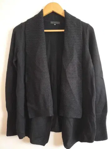 iCB 아이씨비 양모 100% 니트 가디건 사이즈 S 블랙