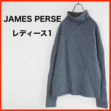 A4257 새상품급 JAMES PERSE*티셔츠*하이넥*1*그레이