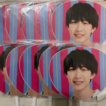 나가오카 레오 미니 부채