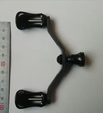 미사용 새상품 다이와용 90mm 카본 커스텀 더블 핸들 4볼 베어링
