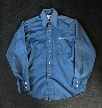 70s.80s St. Mark's Lions Texas 버튼 셔츠