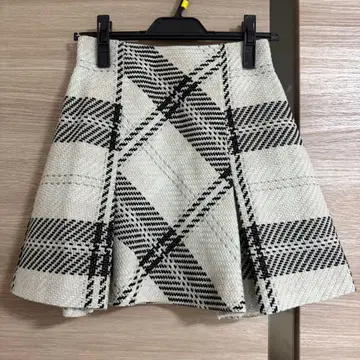 snidel 로빙 체크 미니 스커트