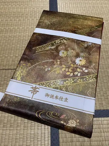 나고야 오비 나고야 오비 히키하쿠 재단 미사용 새상품