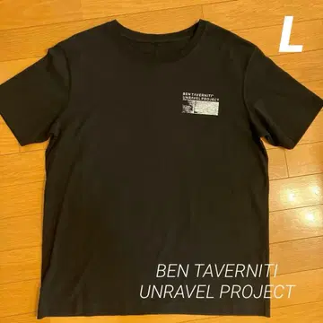 BEN TAVERNITI UNRAVEL PROJECT 티셔츠 L 블랙