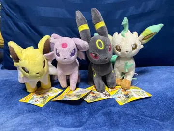 포켓몬 센터 캔버스 봉제 인형 택 포함 4개 세트